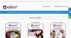 Desktop Screenshot of manakriticlinic.com